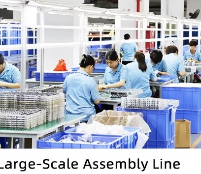 Large-scale assembly line