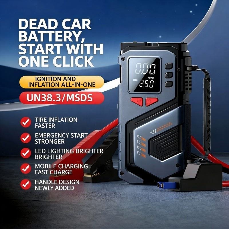 Jump starter with UN38.3 and MSDS